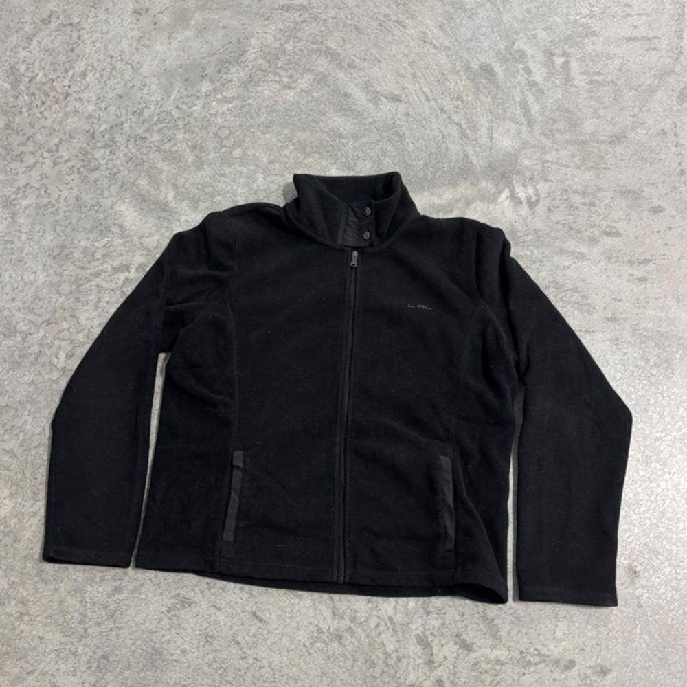 Vintage Lauren Ralph Lauren Black Full-Zip Jacket Women's XL